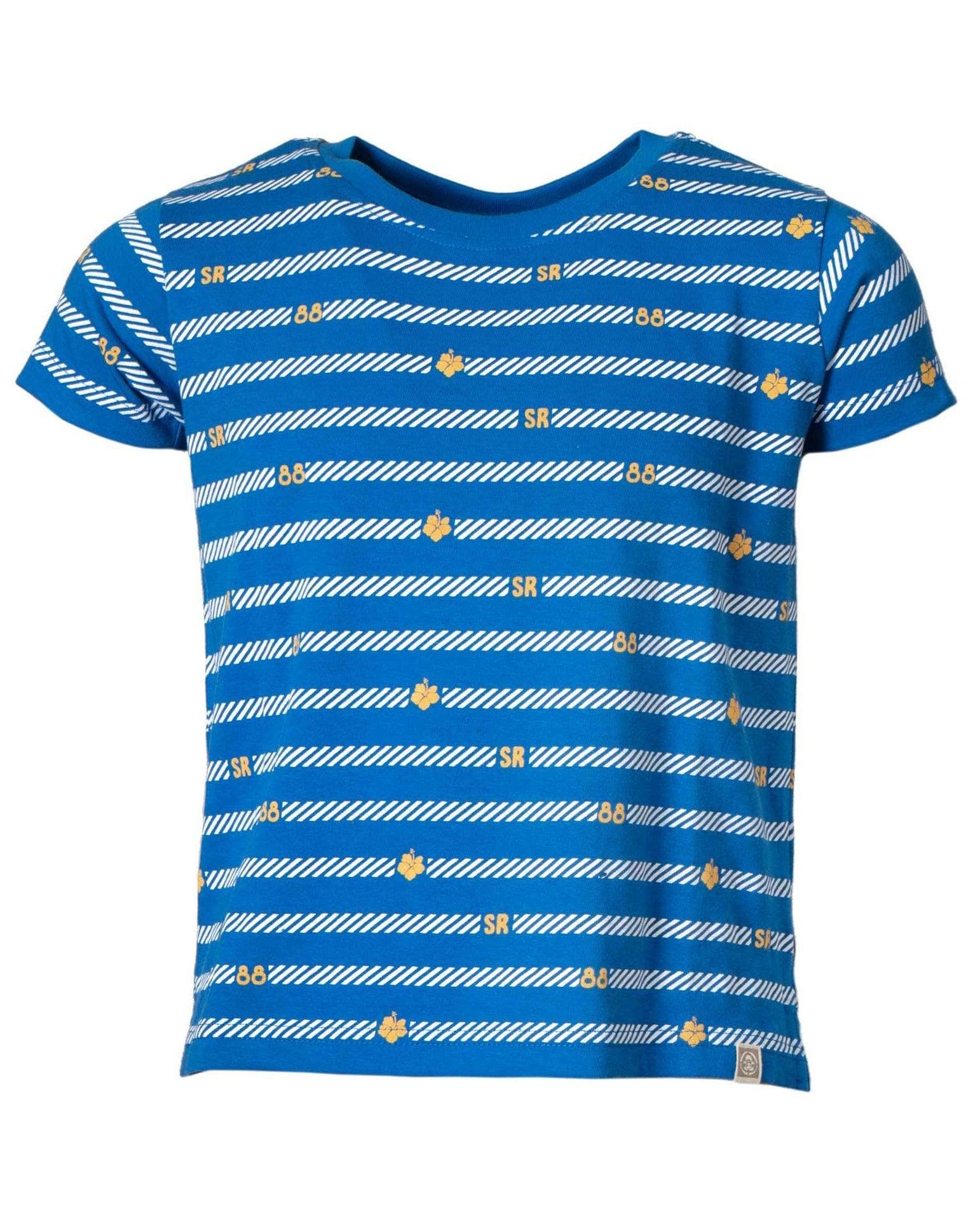 Stripes Kids Cropped T-Shirt