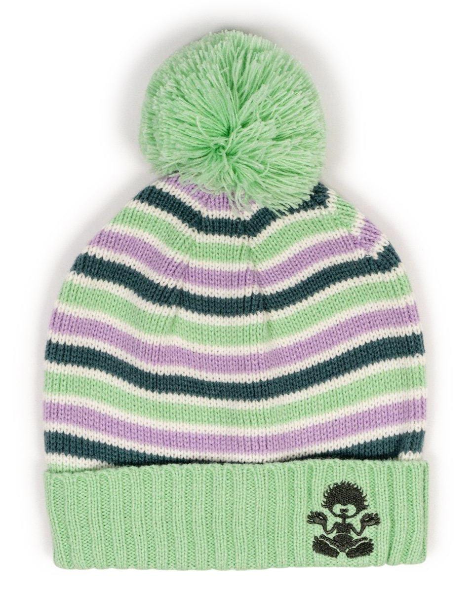 Stripey Kids Tight Knit Beanie