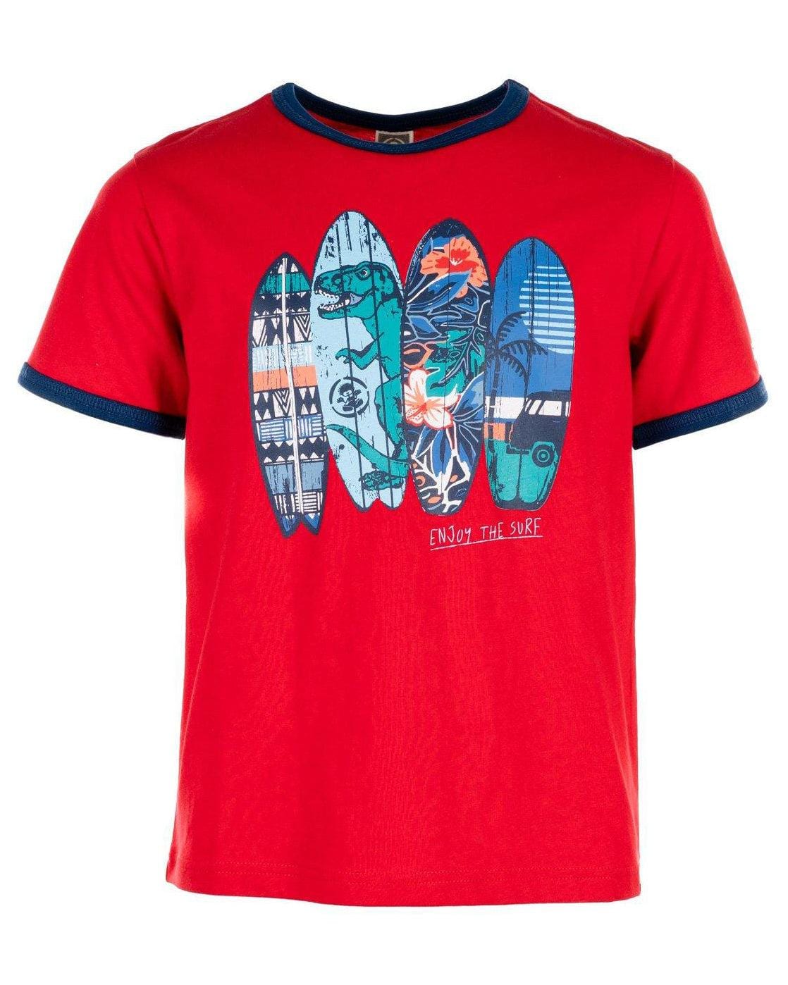 Surfboards Kids Ringer T-Shirt