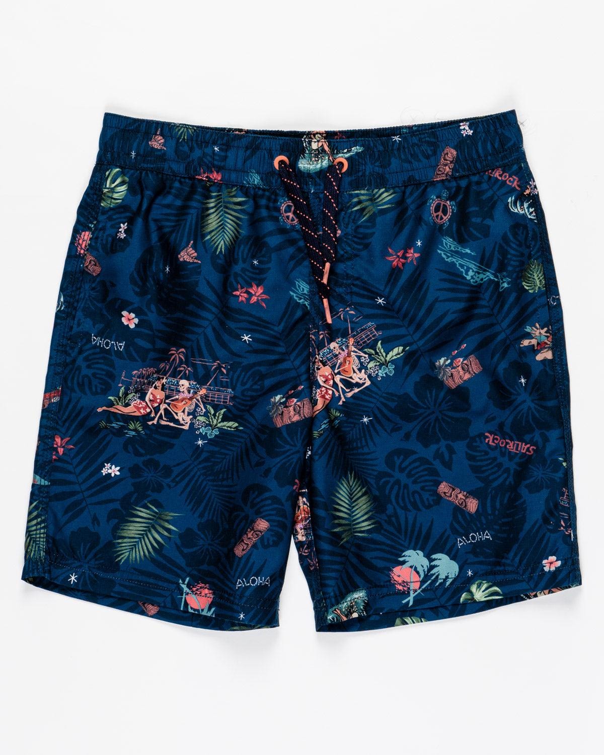 Tiki - Boys Swimshort - Blue