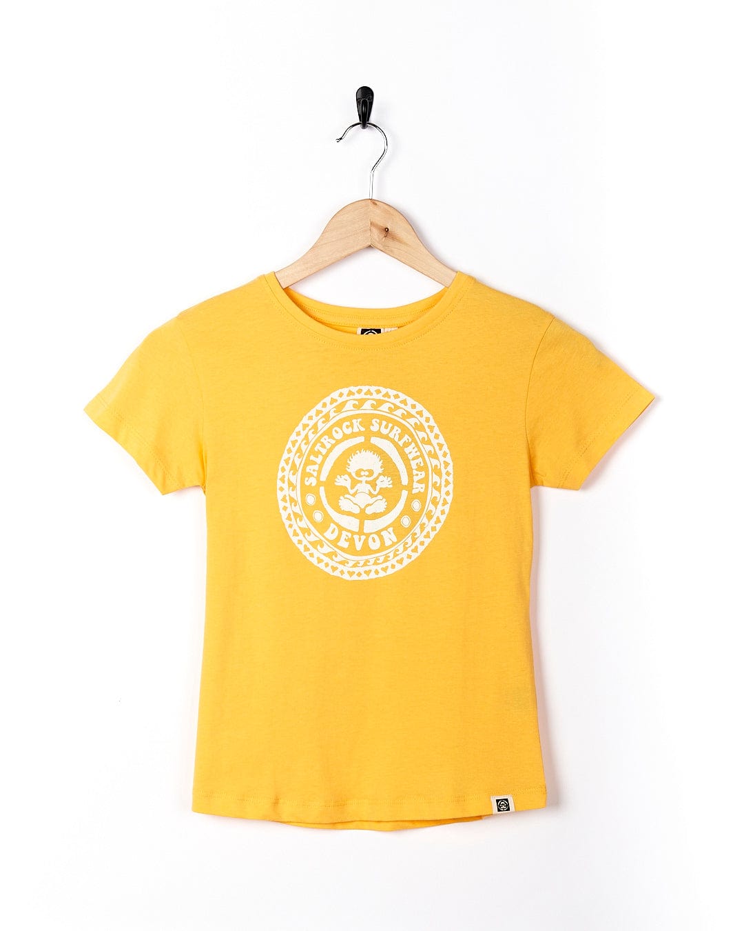 Tok Surf Devon - Kids Short Sleeve T-Shirt - Yellow