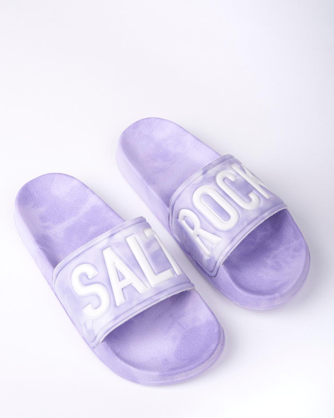 Ubud - Tie Dye Sliders - Light Purple