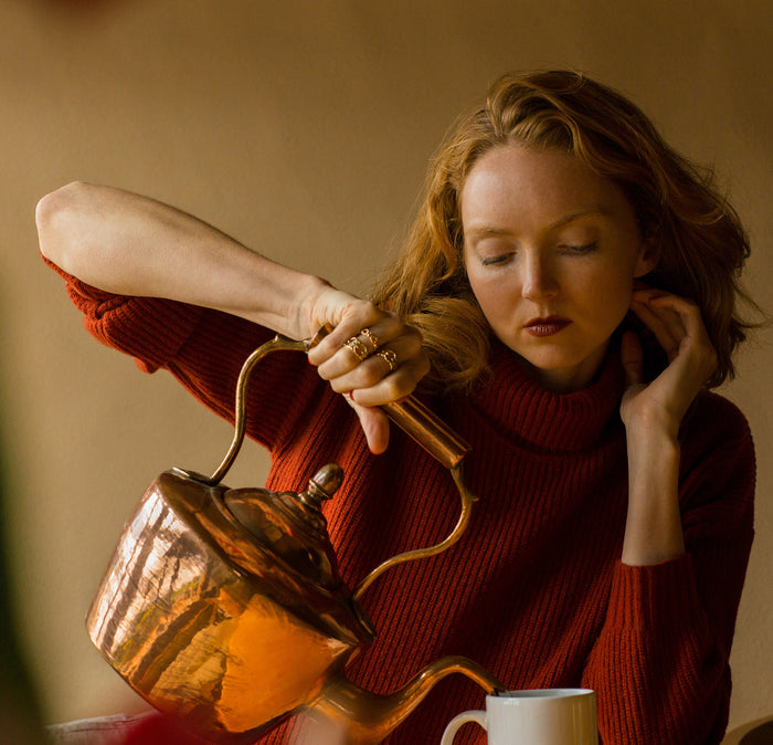 Lily Cole in Lylie's Sustainable Jewellery Eliza Walter