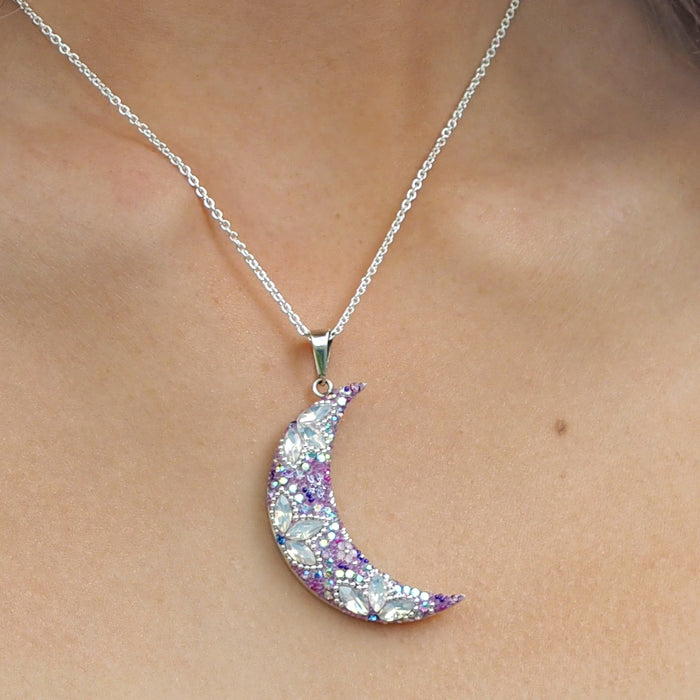 Allegra Moon Lilac Dream Large Pendant