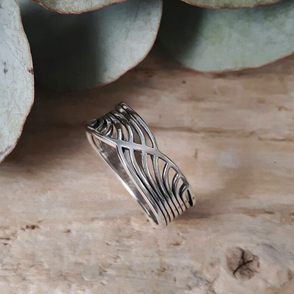 Icarus Sterling Silver Ring