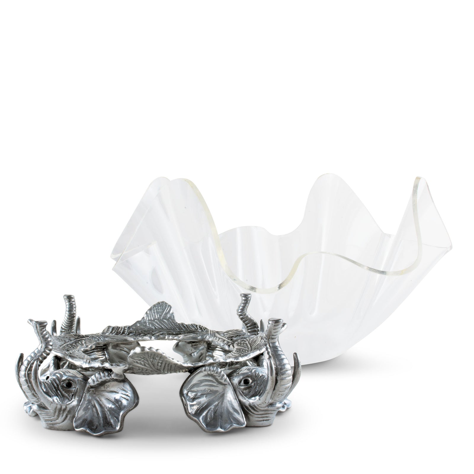 Arthur Court Butterfly Stand Acrylic Bowl 14 - Vagabond House