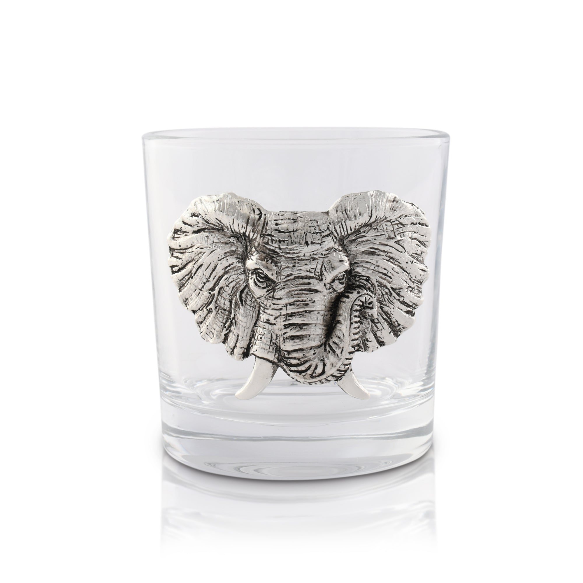 I Love Elephants Shot Glass