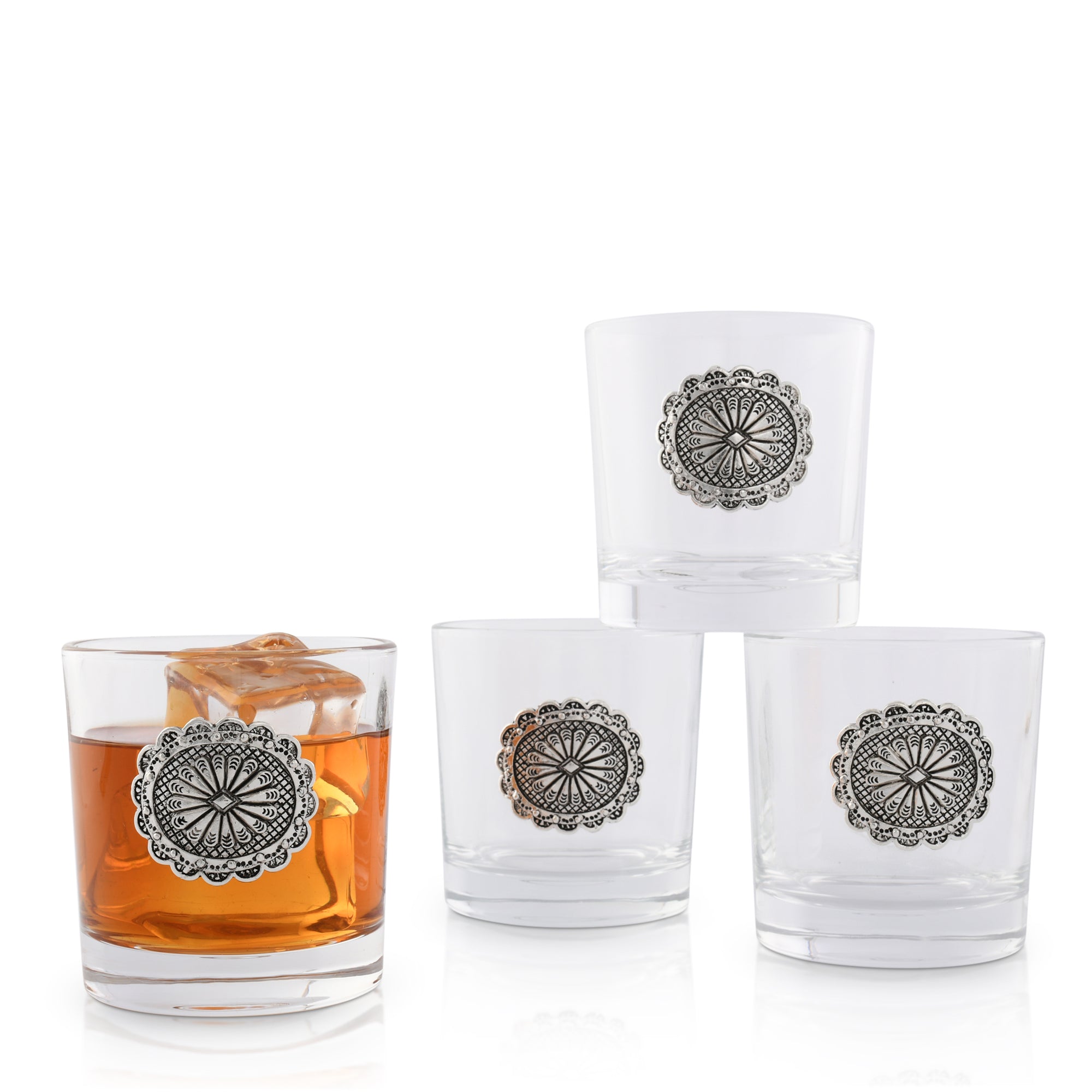 Arthur Court Designs 4 - Piece 12oz. Elephant Whiskey Glass Glassware Set