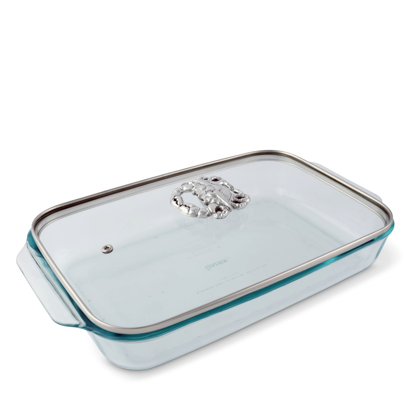 Arthur Court Classic Lid with Pyrex 3 Quart Baking Dish