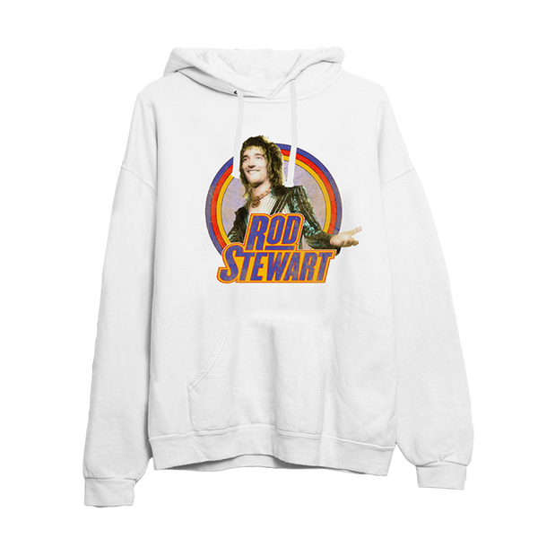 Rod Stewart Retro Rainbow Circle Hoodie – Rod Stewart Official Store