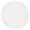 Bespoke Round Clear Plate & Bowl – 10.625" and 8.625" plates or a 24oz bowl. Elegant, durable, and versatile for dining and events.