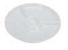 EcoQuality 4-Compartment Plate is a practical and stylish serving solution, ideal for restaurants, catering services, and hospitality venues. This deep round plate is designed with four compartments, making it perfect for serving salads, appetizers, side dishes, and hot meals while keeping flavors separate. Crafted from high-quality melamine allowing you to elevate your dining experience with these high quality affordable restaurant dinnerware.