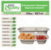 2 Compartment Compostable Containers Household Supplies Disposable 2 Compartment Compostable Containers Bbq disposable 2 Compartment Compostable Containers heavy duty 2 Compartment Compostable Containers classic elegant sturdy reusable wedding dinner 2 Compartment Compostable Containers catering high quality birthday anniversary 2 Compartment Compostable Containers