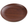 Round Plate is designed with a rustic, wood grain look, this plate offers a natural aesthetic in a durable, circular melamine construction. Its brown finish adds warmth to table settings and can contribute to an earthy theme. Ideal for serving small portions, sides, or appetizers in restaurants and home dining allowing you to elevate your dining experience with these high quality affordable restaurant dinnerware.