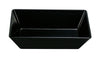 9 3/4"x5 7/8"x2 1/2" Rectangular Tray Rome Melamine Black