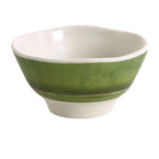Yanco Miso Soup Bowl BA-405 It is made from durable and reliable melamine material, which makes the bowl look like ceramics. You can use these unique round bowls to serve such Asian dishes like rice, miso soup, noodles or salads. Thanks to the stylish Bamboo collection style, the bowl will perfectly fit any food-serving establishment design. 