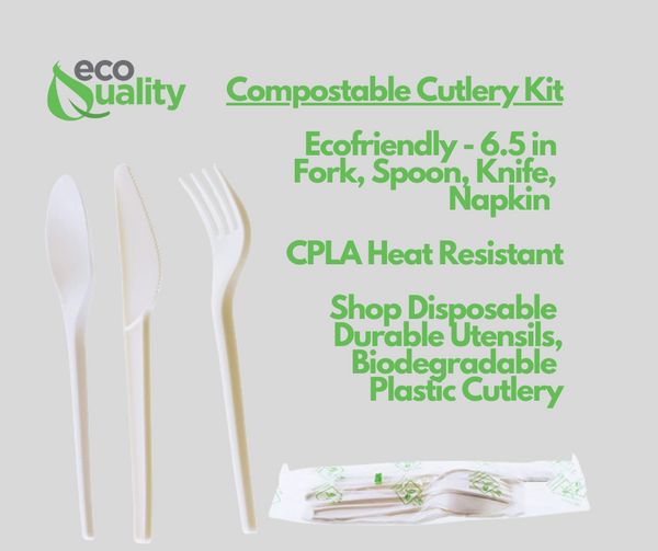 ecoquality nyc restaurant supplies PET CPLA PLA Plastic alternative