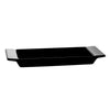 Modern 8 3/4" Black Rectangular Tray – Sleek & Versatile Serving Platter