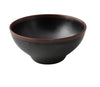 Yanco Cereal Bowl NA-605BK Constructed from melamine, this bowl combines durability with practicality, ideal for daily use in hotels, restaurants, and cafes. The bowl’s break-resistant design ensures it withstands the demands of a high-traffic environment. Featuring a classic round shape with an black speckled finish and a brown rim, this bowl adds a touch of elegance to any table setting. 