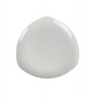 Yanco Round in Triangle Plate MD-610 Crafted from high-quality melamine, this plate features a unique, round in triangular shape that adds a touch of sophistication to any table setting. Measuring 8"L x 8"W, it provides ample space for your culinary creations, while the dishwasher safe design ensures that clean-up is a breeze. The crisp, clean white color adds a sense of elegance to any meal, making it perfect for both casual and formal occasions.