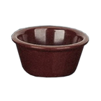 Here's a unique smooth ramekin comes in chocolate brown color made with extra heavy-duty melamine material 
is a perfect addition to any kitchen or restaurant. High quality melamine ramekins ideal for your favorite dips, sauces, and condiments. Elegant in blue color smooth ramekin sauce cups dinnerware for any table setting. Affordable and reliable serveware.