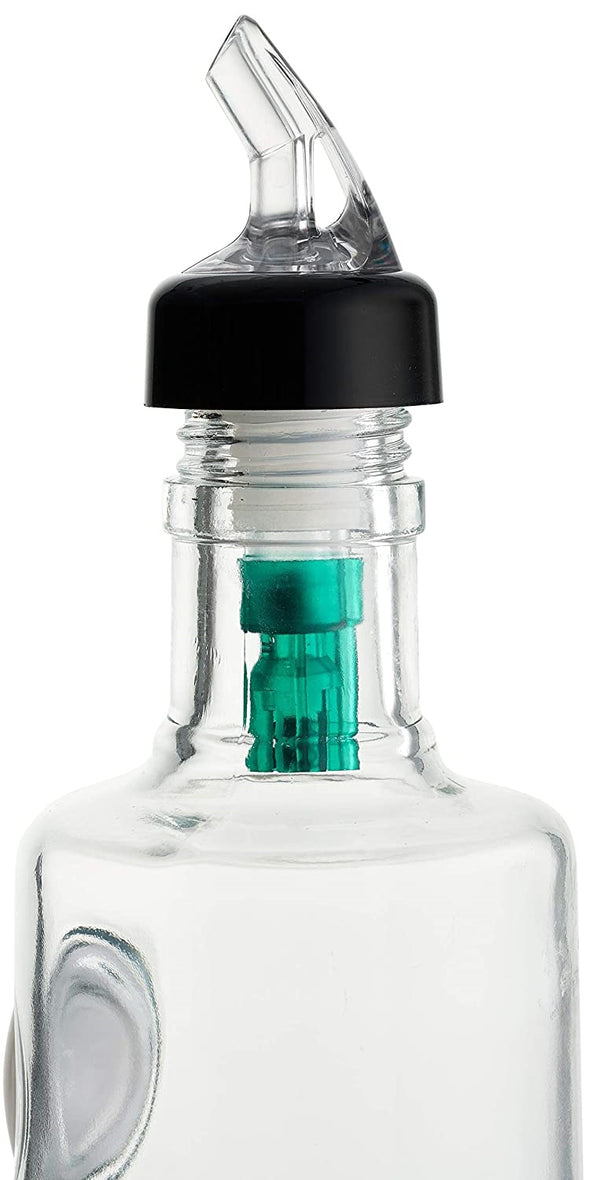 Liquor Measured Bottle Pourers - Collared Automatic Measured Bottle Pourer (0.5oz, 0.75oz, 1oz)