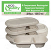 2 Compartment Compostable Containers Household Supplies Disposable 2 Compartment Compostable Containers Bbq disposable 2 Compartment Compostable Containers heavy duty 2 Compartment Compostable Containers classic elegant sturdy reusable wedding dinner 2 Compartment Compostable Containers catering high quality birthday anniversary 2 Compartment Compostable Containers