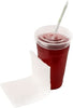 Wrapped Disposable Jumbo eco Straws drinking soda juice cold milkshake smoothie plastic alternative free ecofriendly compostable made of sugarcane bagasse compostable solutions  7.75 inch " Individually Wrapped clear 100% Oil Free Non-Eco-Toxic Food Safe affordable bulk economical commercial wholesale Restaurant Food Trucks Caterers take out sustainable ecoquality d2w