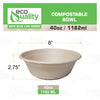 compostable zerowaste ecofriendly plasticfree kraftbowl disposableproducts Microwavesafe LeakResistant bowl soupbowl Biodegradable Bowls sugarcane bowl ice cream bowl disposable bowl heavyduty bowl salad bowl 40 oz 40 ounces