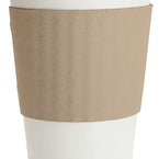 20oz 16oz coffee cups office cafe home hospital concession stands convenience stores 100% Recyclable Set Coffee Tea Latte Matcha To Go Take Out Paper cup with black dome lid and kraft sleeve combo Disposable White Hot Drink Coffee Cup 10 ounces Paper Cups Hot Cups Online Store 20 ounces top lid