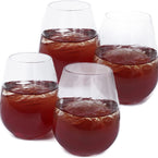 Wine Glass  Wine Champagne Glass  Tumbler  Stemless  Plastic Glass  Plastic  Mini  Food Service Restaurant Commercial Kitchen  Food Prep Equipment  Elegant  Clear Plastic Glass  Champagne Glass  Catering Restaurant Cafe Buffet Event Party  affordable bulk economical commercial wholesale  6oz