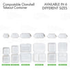 Rice Plates wax tree free Tree Free Stackable Square Hinged Clamshell Restaurants Parties Microwaveable Freezer Safe Heavy Duty Grease and Leak Resistant Proof Food Trucks Food Containers foam plastic alternative Ecofriendly Product Compostable Biodegradable Sugarcane Bagasse Clam Shell Take Out Containers carryout leftover mealprep burger box BPA Free 9x6x3 Take Out To Go Box 2 Compartment Online Store economical