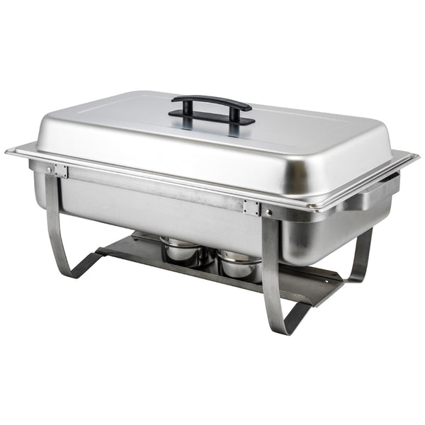 8 Quart Stainless Steel Full-Size Folding Stand Lightweight Chafer