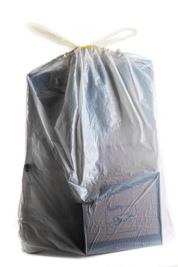 heavy duty strong sturdy  White Tall Kitchen  Garbage Bags  13 Gallon  nyc fast shipping  household diner restaurant food truck fast food  affordable bulk economical commercial wholesale  office cafe home hospital concession stands convenience stores  Trash Bag  Plastic Bag