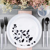 Plastic Party Plates Household Supplies Disposable Plastic Plates Bbq plates fancy disposable plates heavy duty plates classic elegant sturdy plates reusable wedding dinner salad dessert plates catering high quality birthday anniversary plating