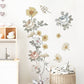 Botanical Flowers Vintage Roses Wall Decal - Just Kidding Store