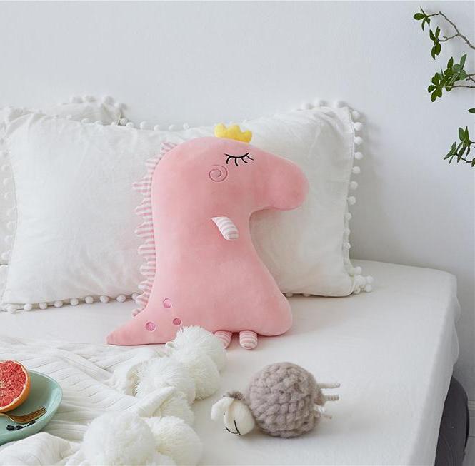 dinosaur plush pillow