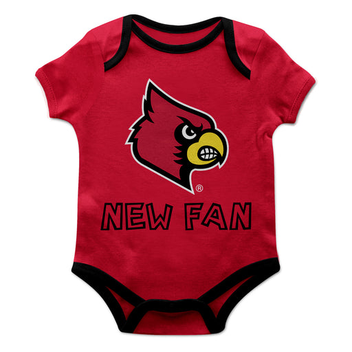 Infant Red Stony Brook Seawolves Bodysuit