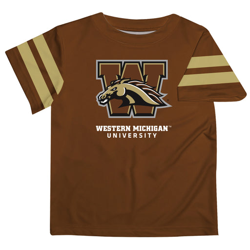 Western Michigan Broncos Neck Gaiter Khaki All Over Logo — Vive La