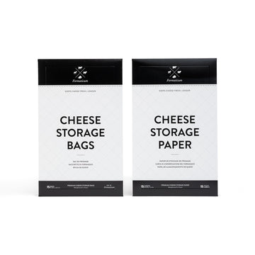 Formaticum Cheese Storage Bags - Wax Paper Bags to Keep Cheese or  Charcuterie Fresh - Professional Grade Cheese Paper for Wrapping Cheese -  Porous