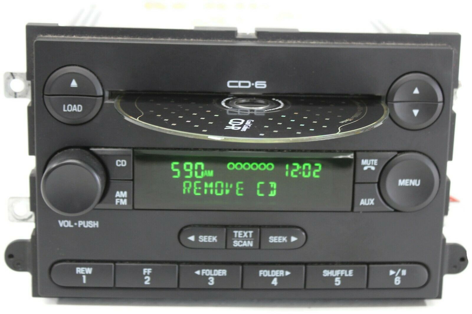 20062009 Ford Fusion Radio Stereo 6 Disc Changer Cd
