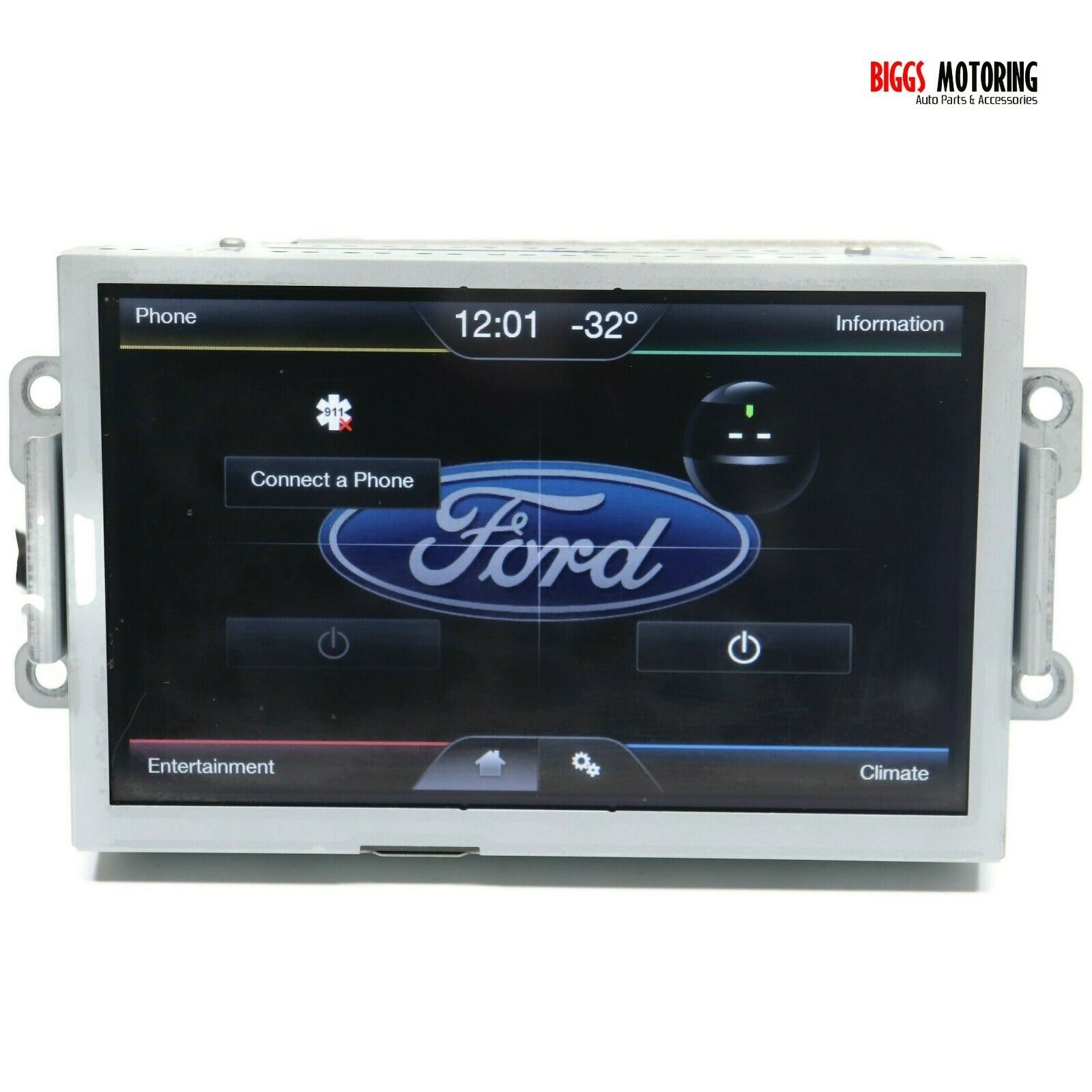 2012-2014 Ford Edge Radio Display Screen W/ APIM Sync Module BT4T-14F239-CU