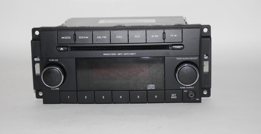 2012 2015 Dodge Caravan Res Radio Stereo Single Disc Cd Player P050913