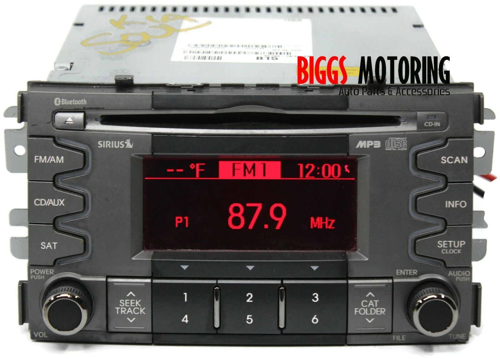 20102011 Kia Soul Radio Stereo Bluetooth Mp3 Cd Player