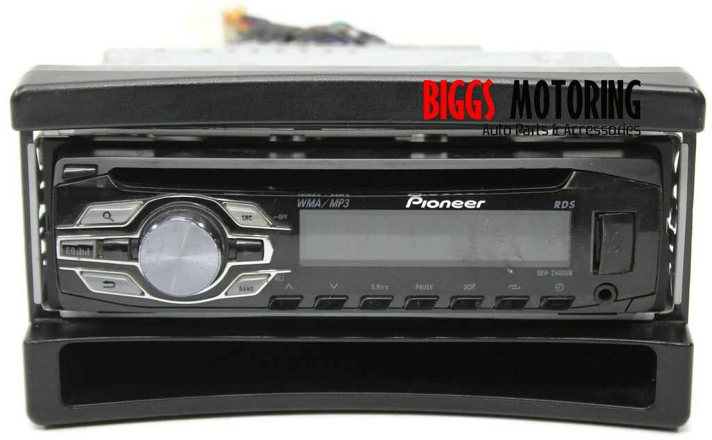 Pioneer Deh 2400ub Radio Stereo Mp3 Cd Player Biggsmotoring Com