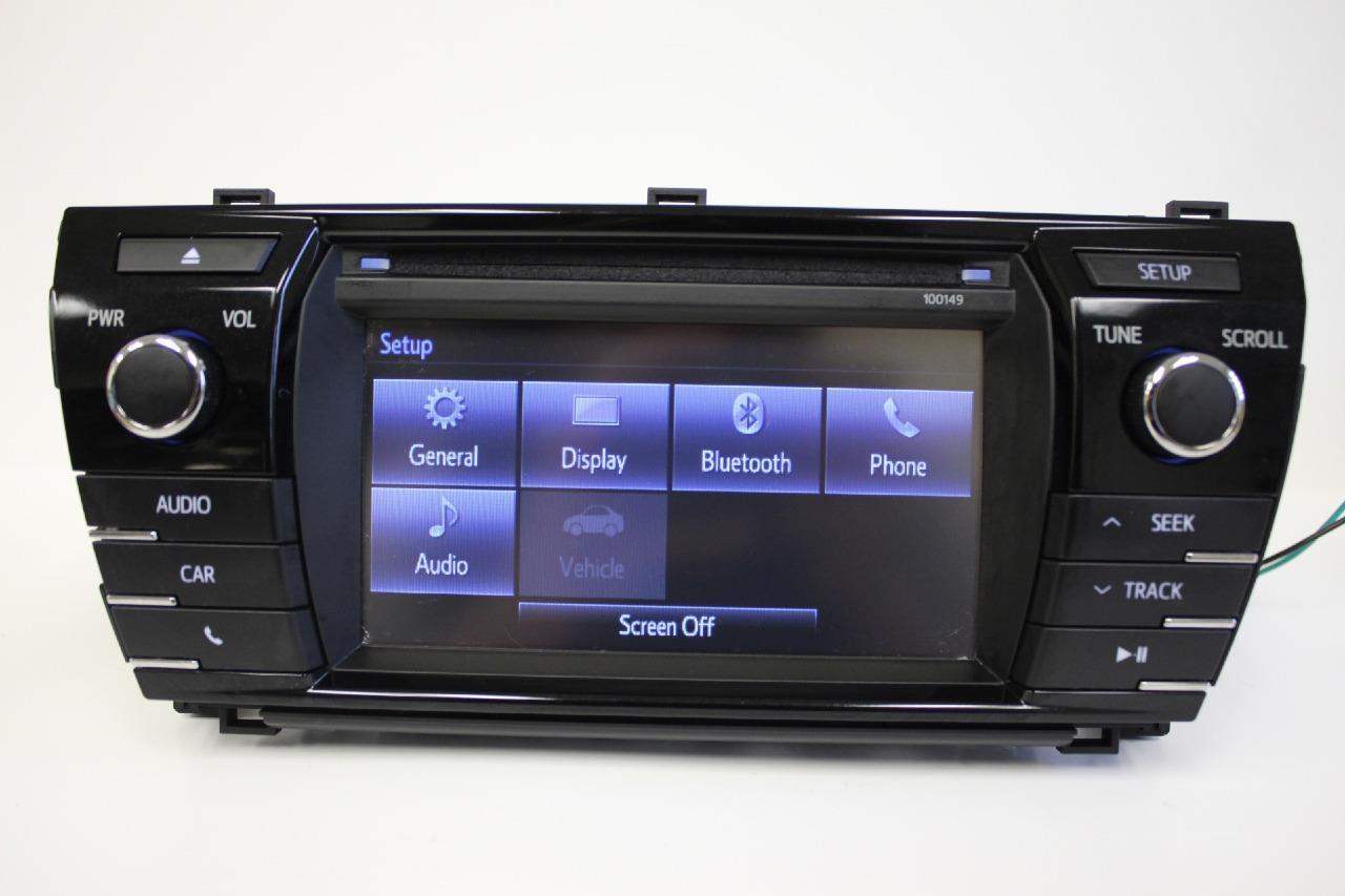 20142017 Toyota Corolla Radio Stereo Bluetooth Cd Player 8614002050