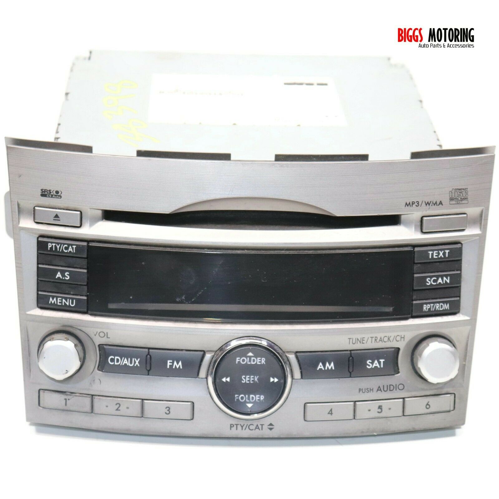 20102012 Subaru Legacy Outback Radio Stereo Cd Player