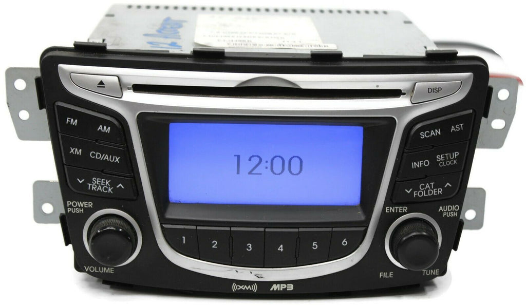 2012 2013 Hyundai Accent Radio Stereo Mp3 Cd Player 96170 1r1004x