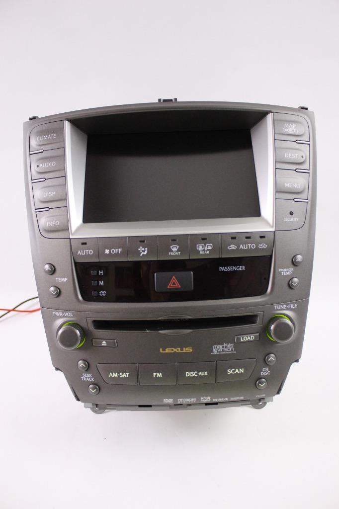 20062009 Lexus Is250 Is350 Navigation Radio Monitor