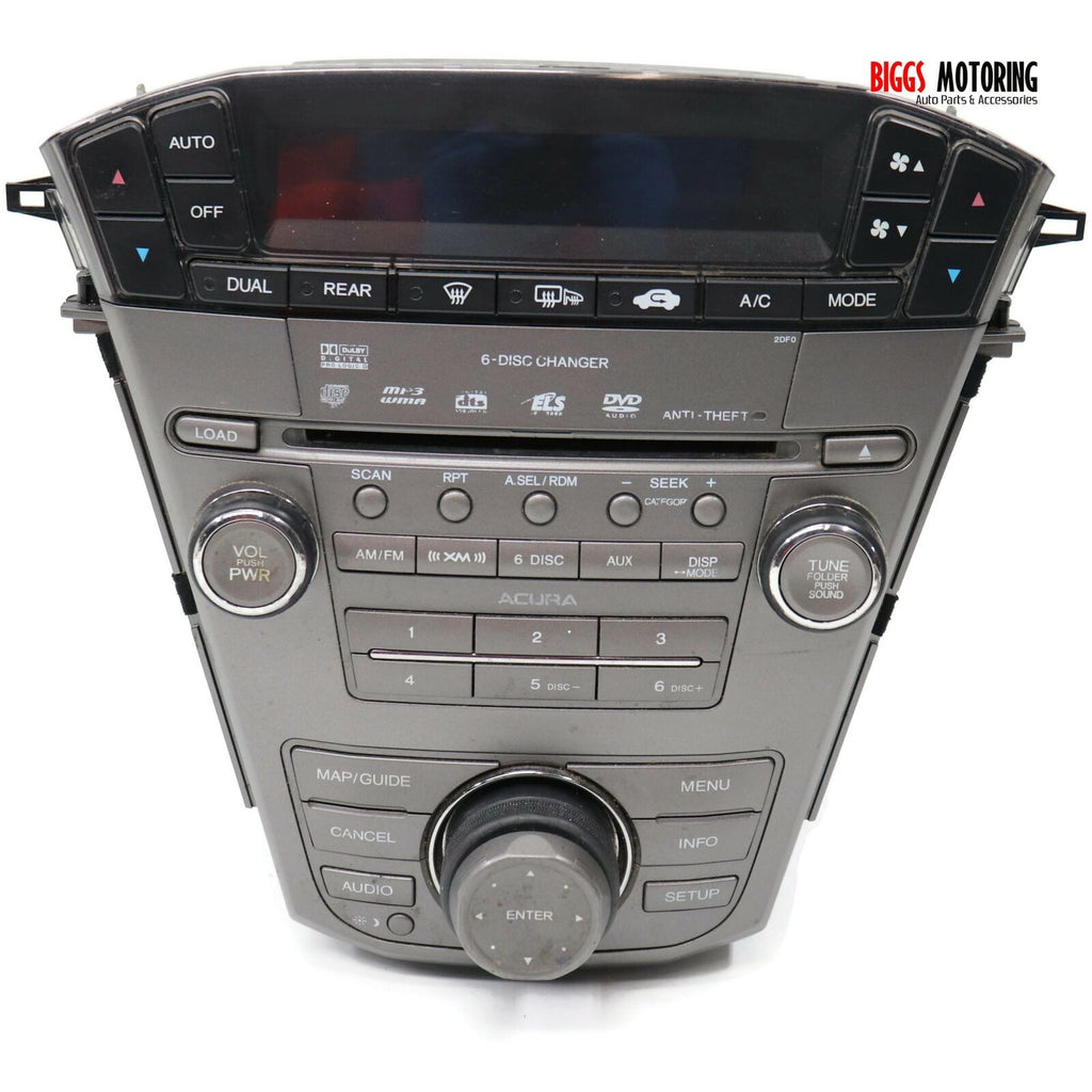 2007 acura mdx navigation dvd player